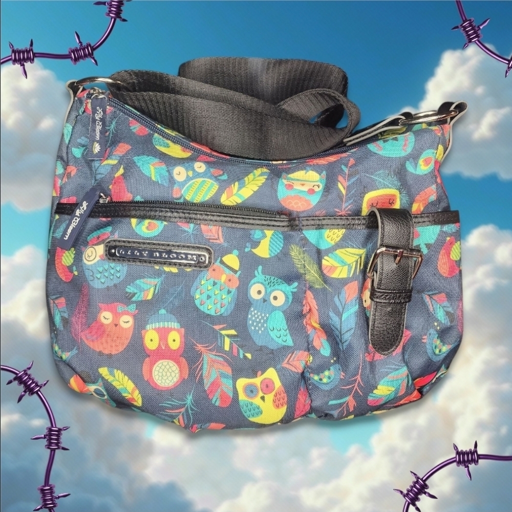 Lily Bloom Kathryn Hobo Bag With Owls